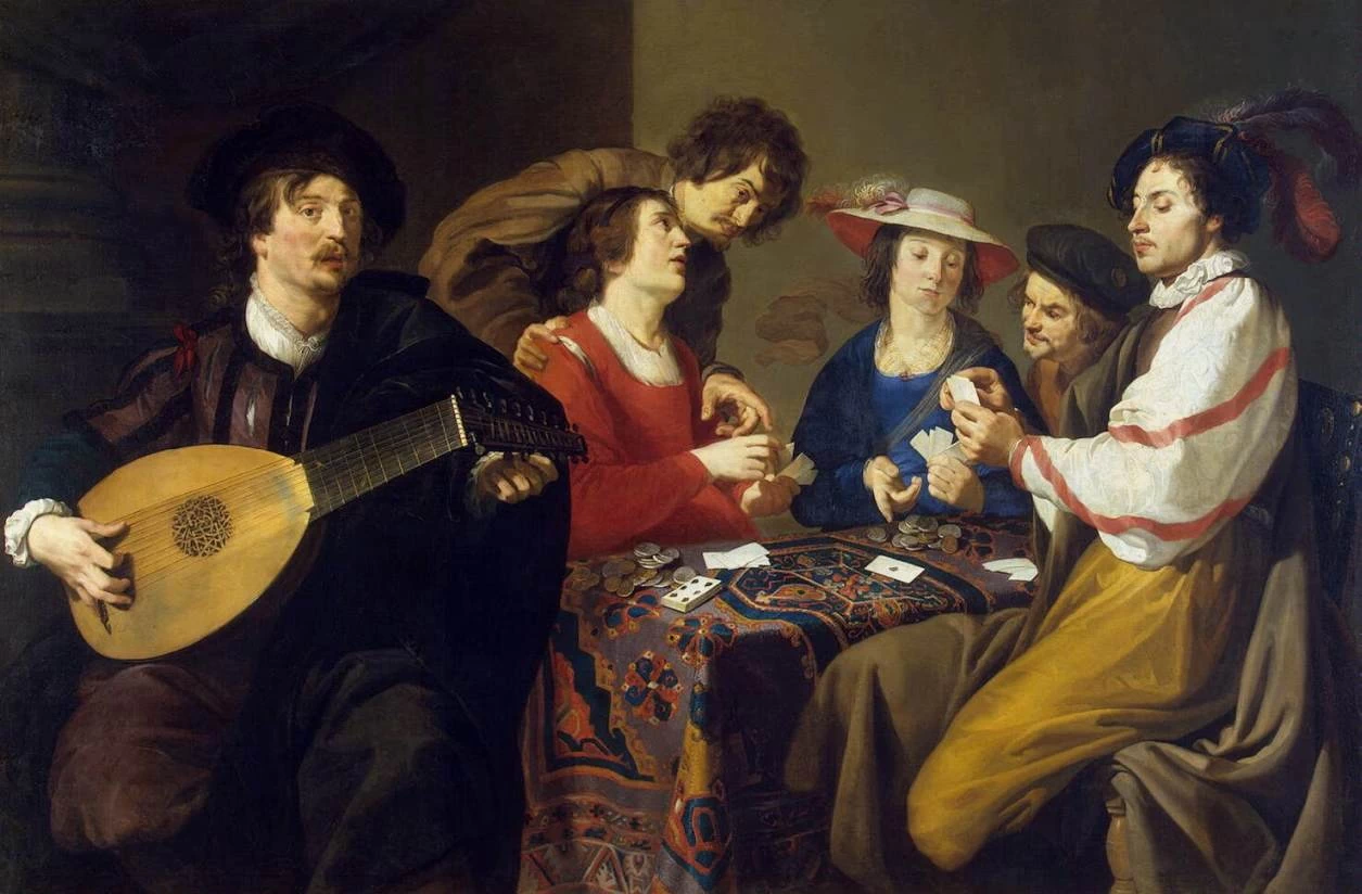 Giocatori di carte - The Hermitage, St. Petersburg